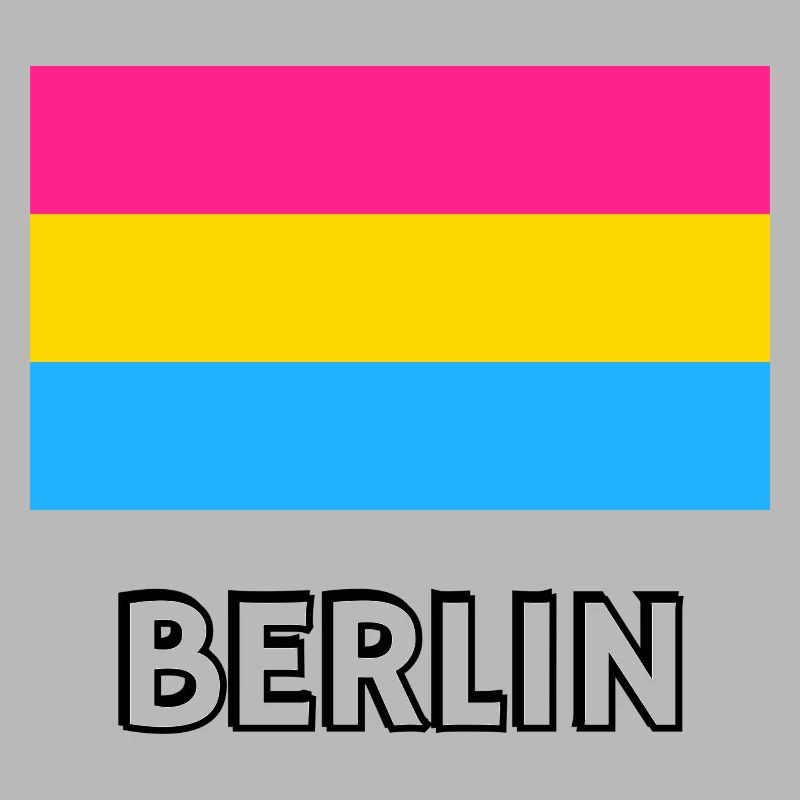 Drapeau de la Pan Pride Berlin