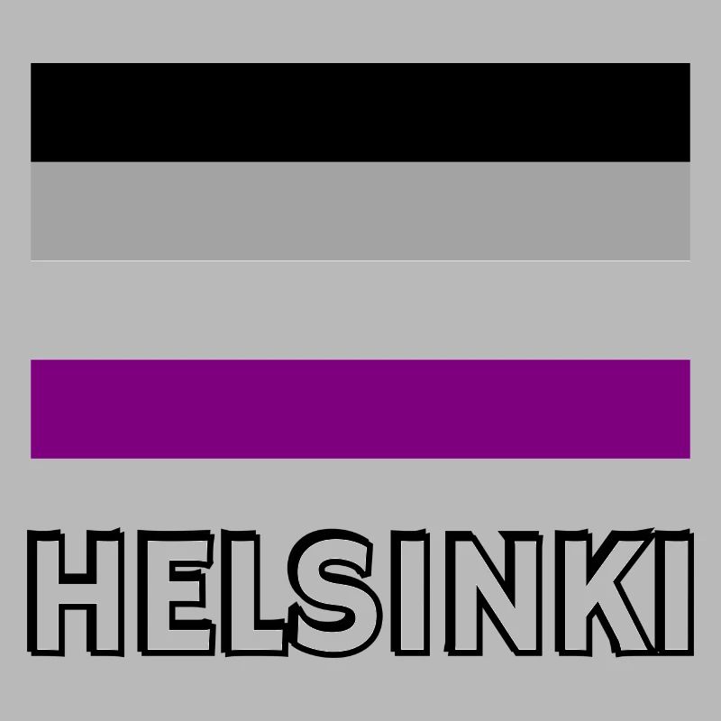 Asexualité Pride Drapeau Helsinki