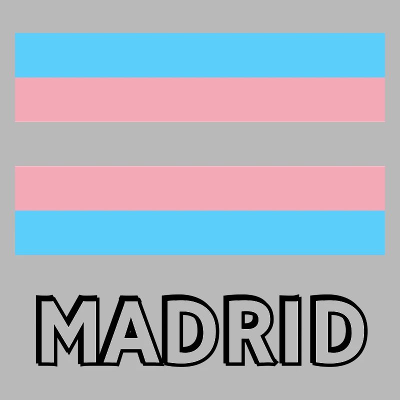 Trans Pride Flag Madrid