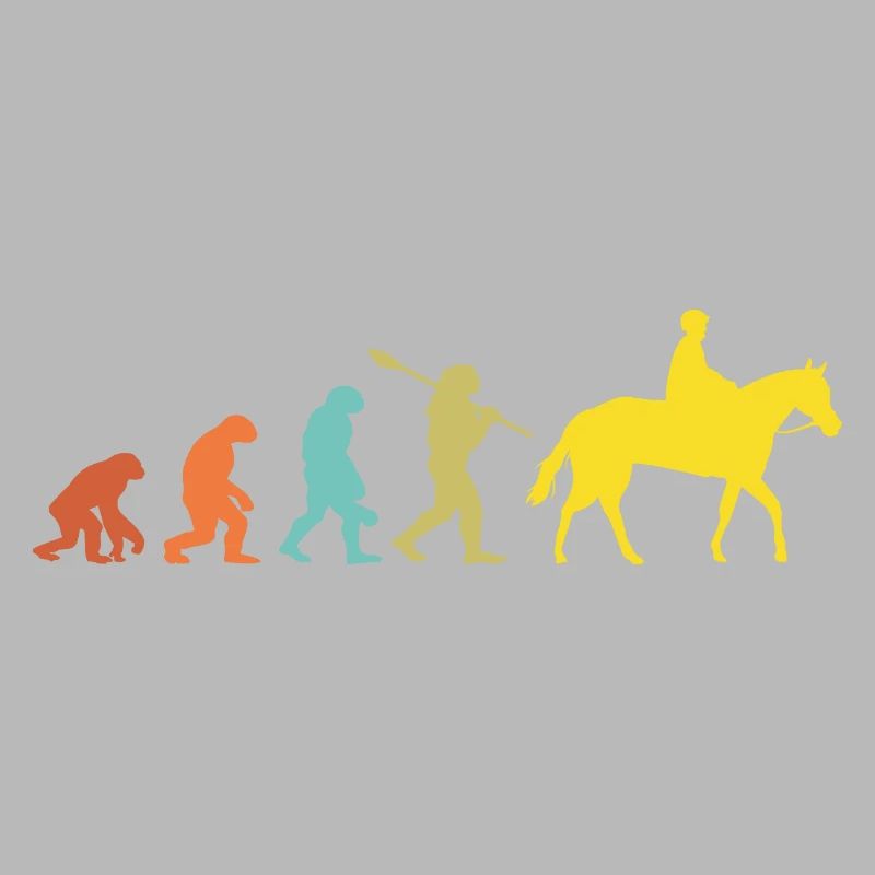 Vintage Evolution Cavalier De Cheval Cadeau