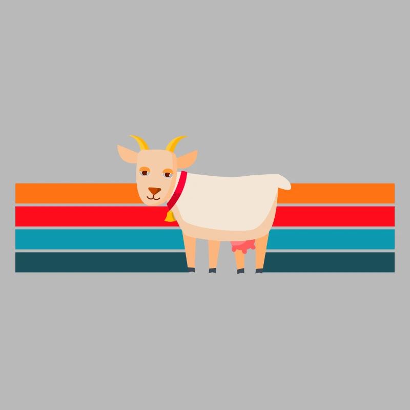 Retro-Ziege