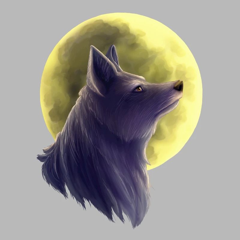 Wolf Painting