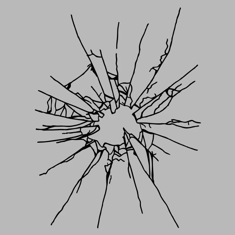 broken glass