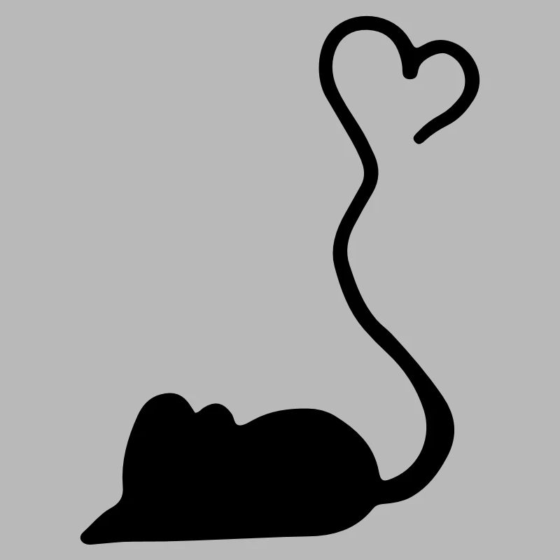 Maus Herz Geschenk / mouse heart