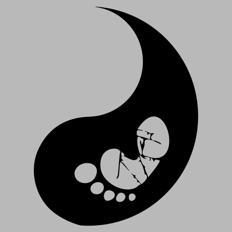 Bébé à moitié yin