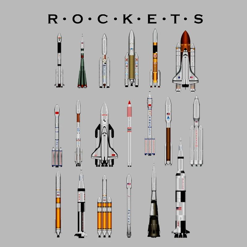 Super fusées spatiales