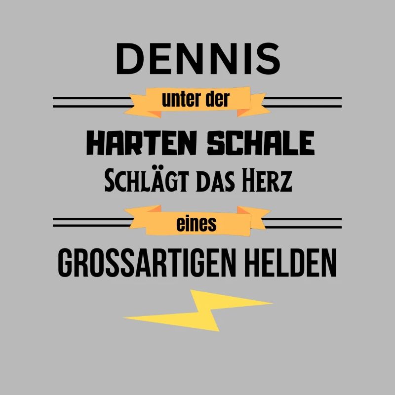 Dennis unter harte Schale eines Großartigen Helden