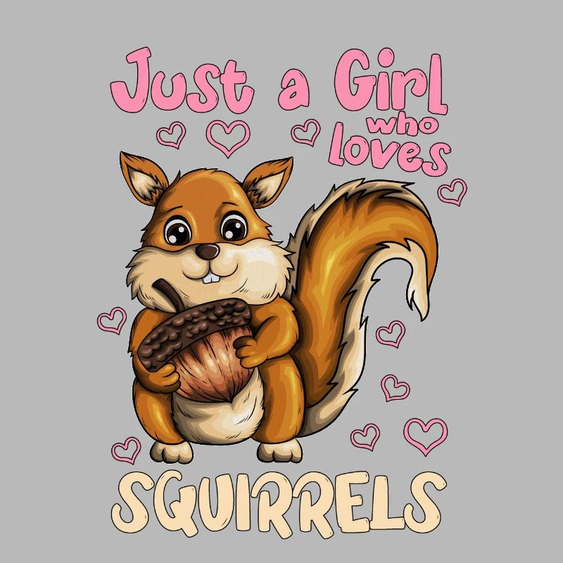 Cool Squirrel Rodent Nut Lover Design