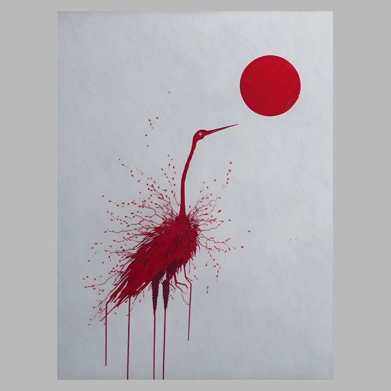 Crane sun