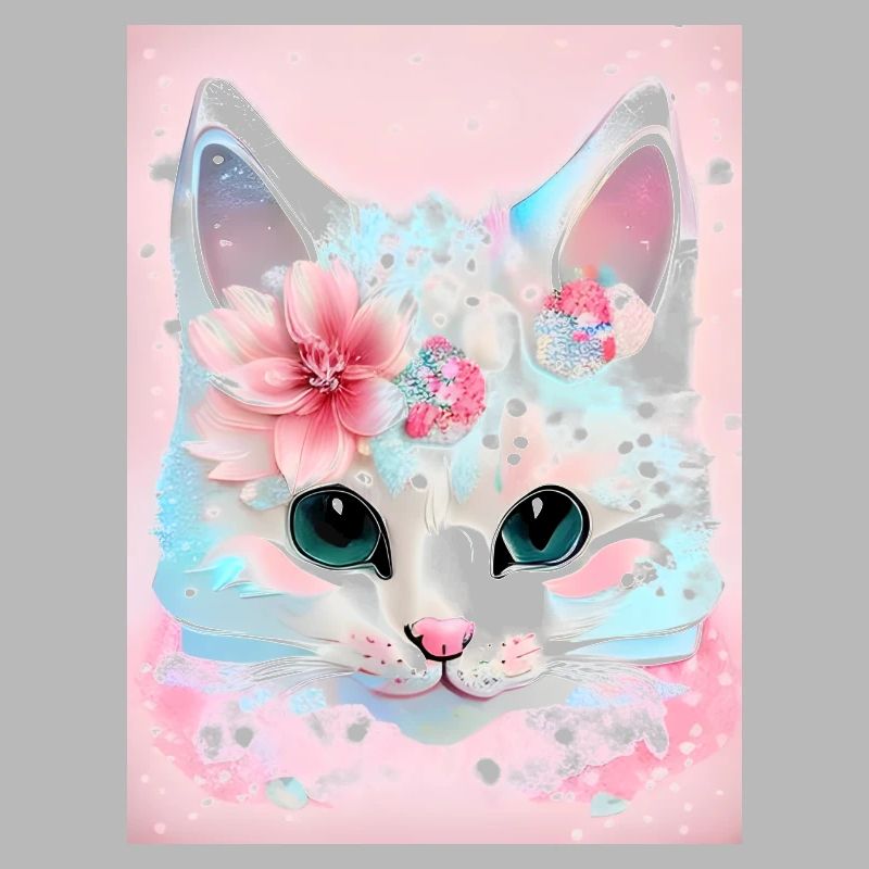 Chat blanc