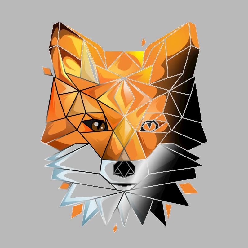 Geometric Fox Lover Math Geometry