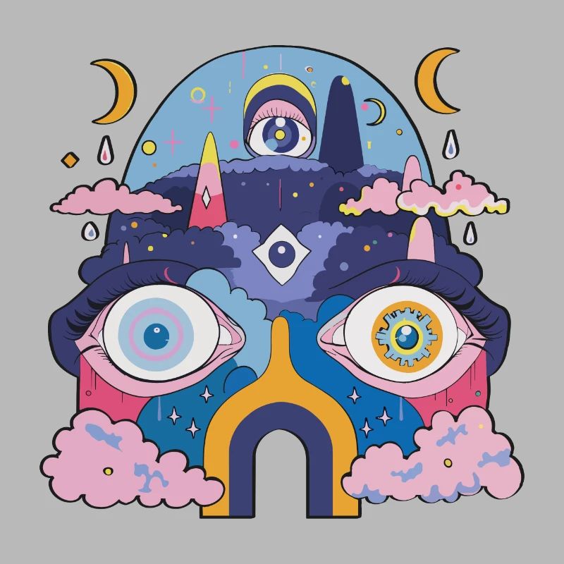Robot psychédélique