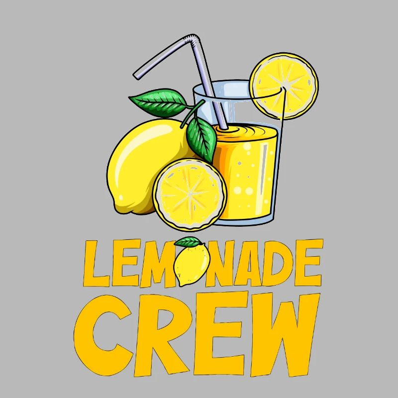 Limonade Lemonade Crew Zitronen Limo Saft Eis