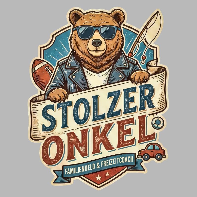 Stolzer Onkel Bär – Freizeitheld