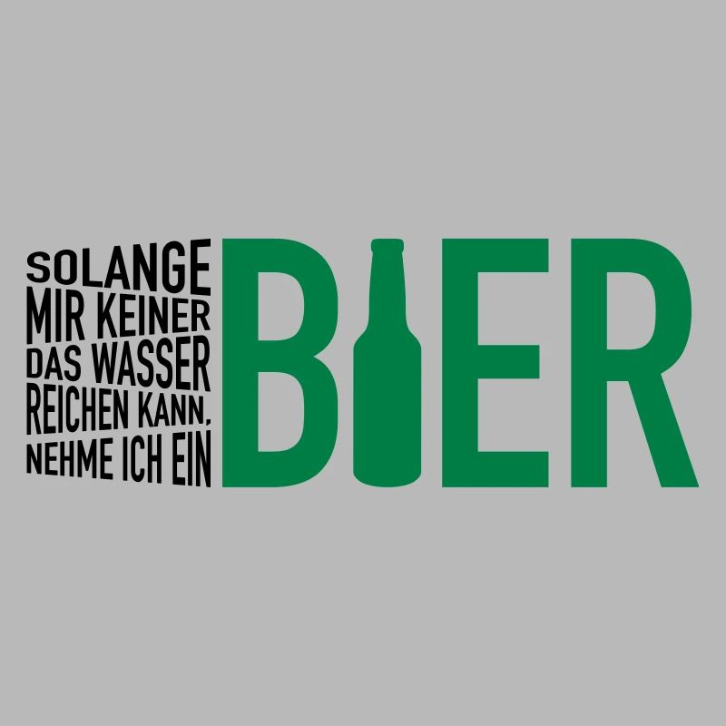 Wasser reichen. Bier