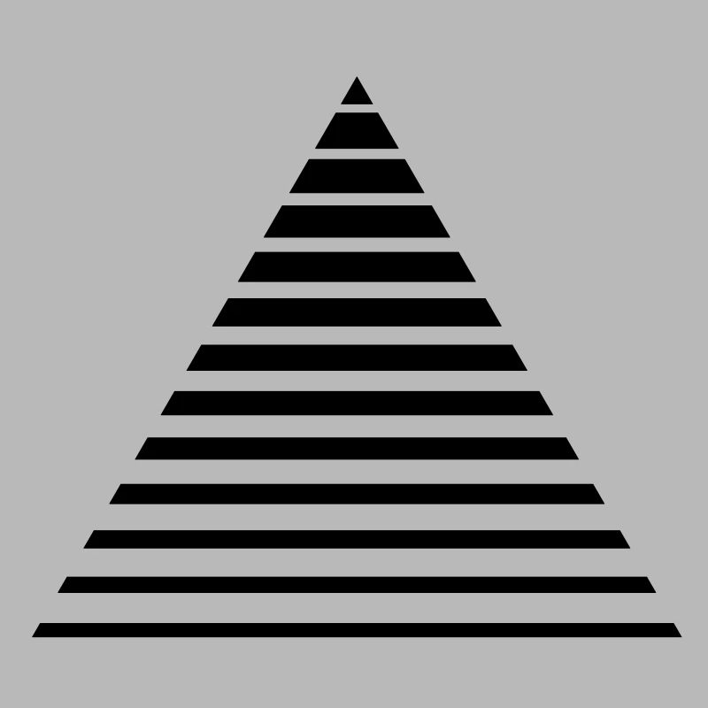 Triangle de lignes