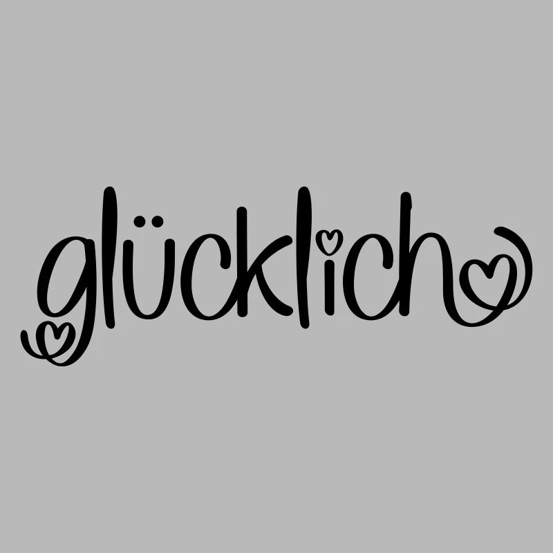glücklich