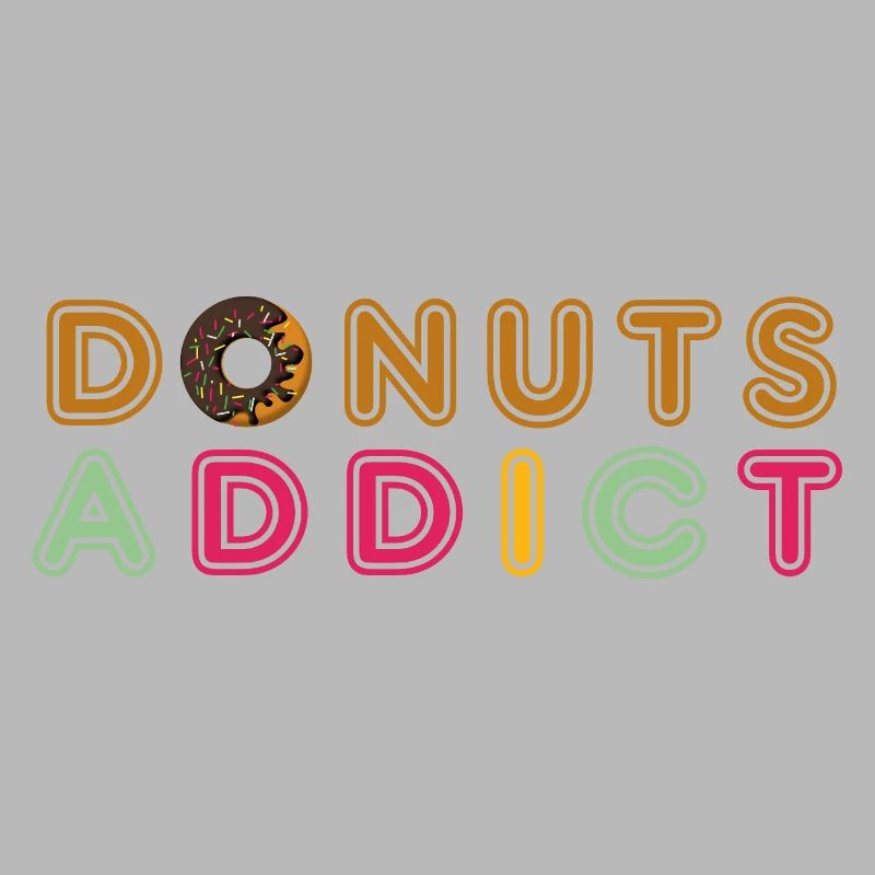Donuts süchtig choco