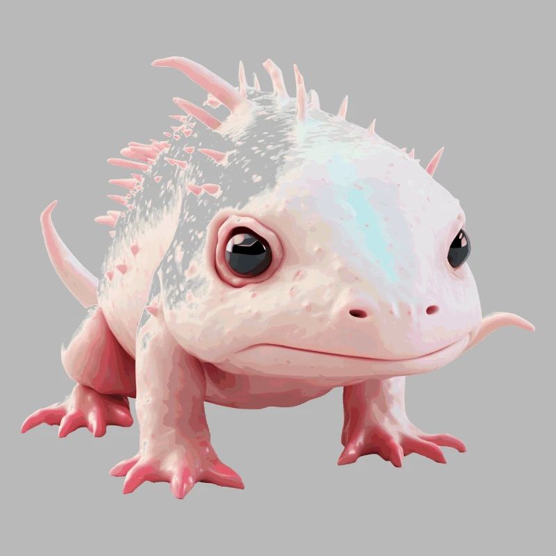 Ein Axolotl ist eigentlich ein Urzeittier
