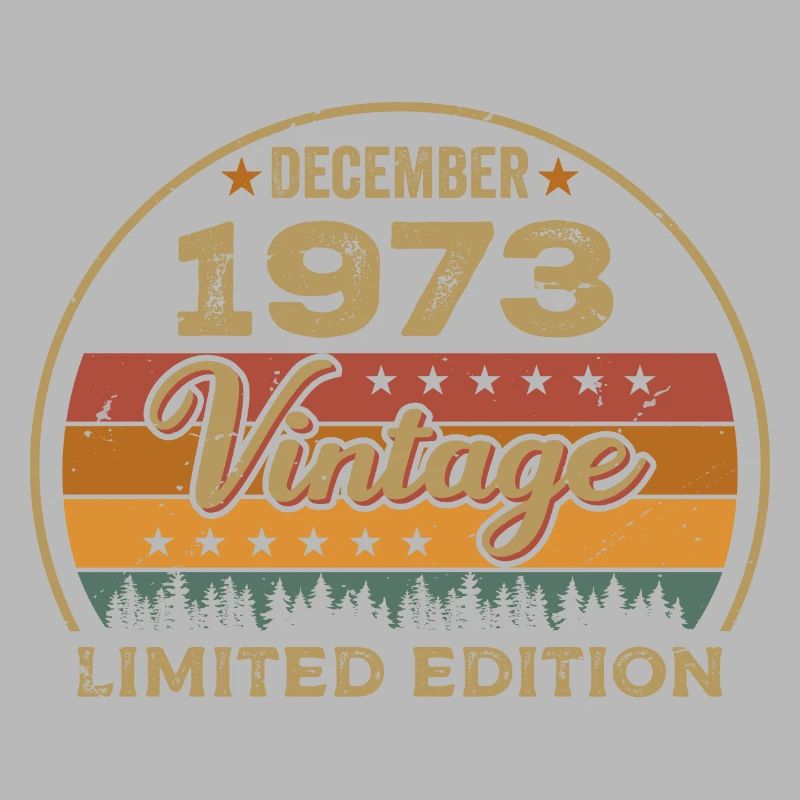 Geburtstag Dezember 1973 Geschenk Dezember 1973