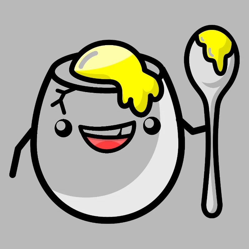 Breakfast egg while doing your hair