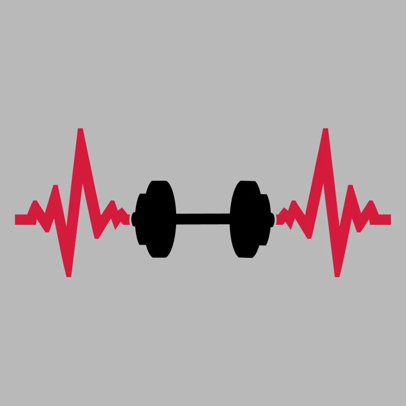 pulse frequency hantel cool design heart beat trai