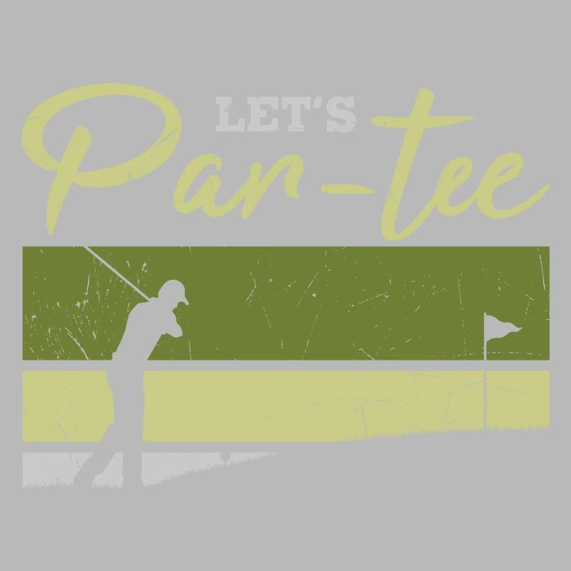 Let's Par-tee Golf Pun
