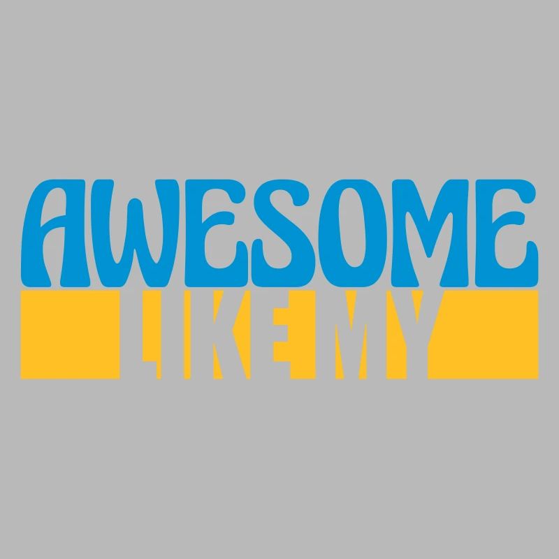 Template Vorlage Awesome Like