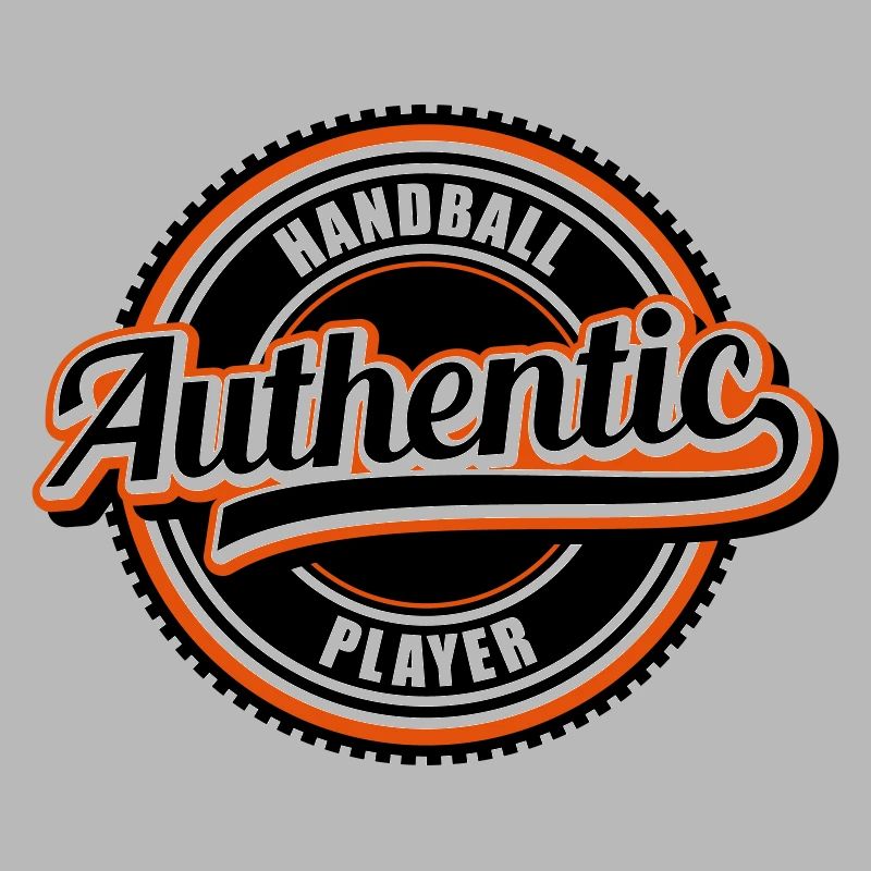 Authentic handball player