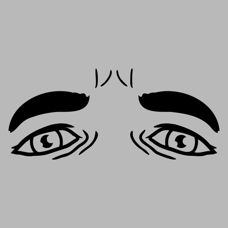 Crying Sad Eyes Design