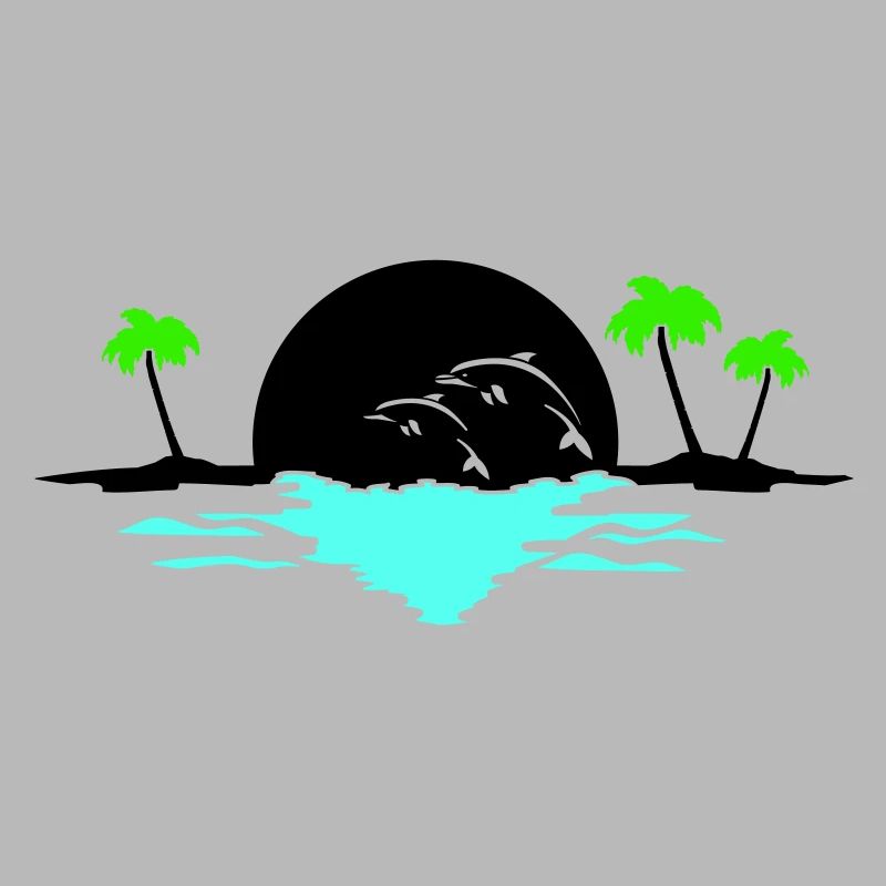 Sunset Dolphins