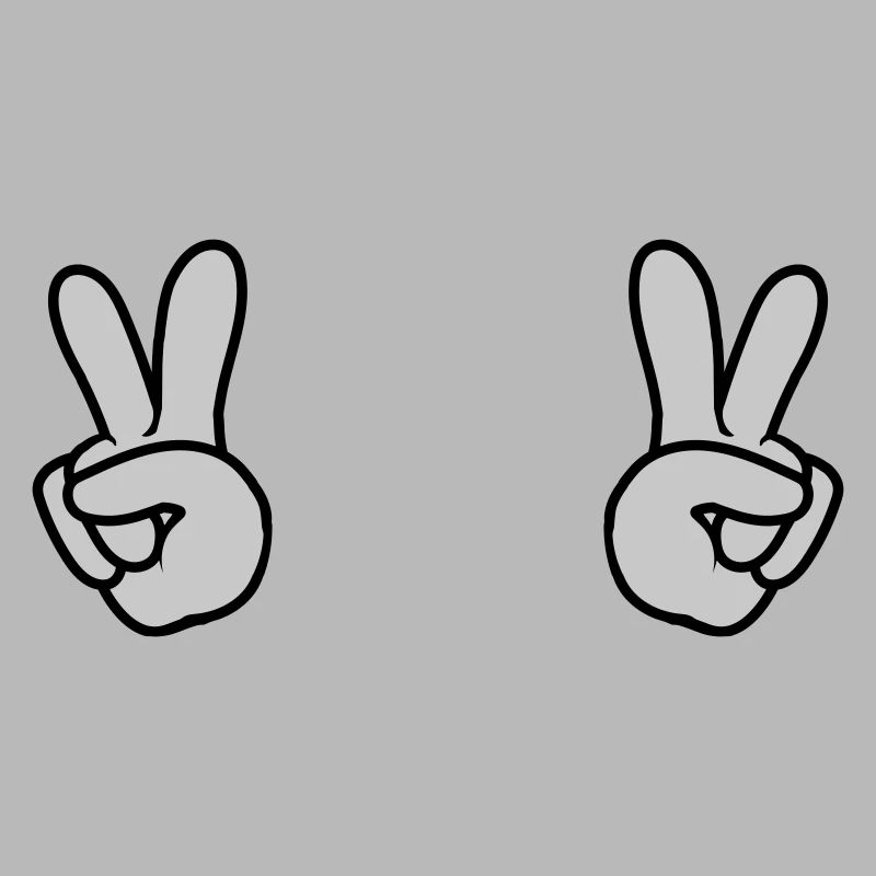 2 Peace Hände
