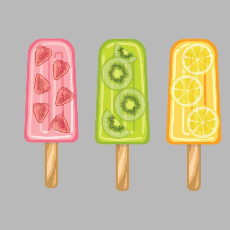 Fruit ice cream