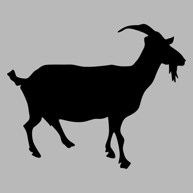 ziege silhouette