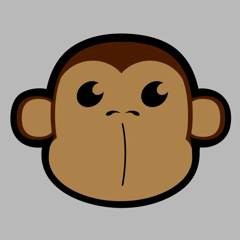 Face, Shimpanse, monkey, monkey head 3 c