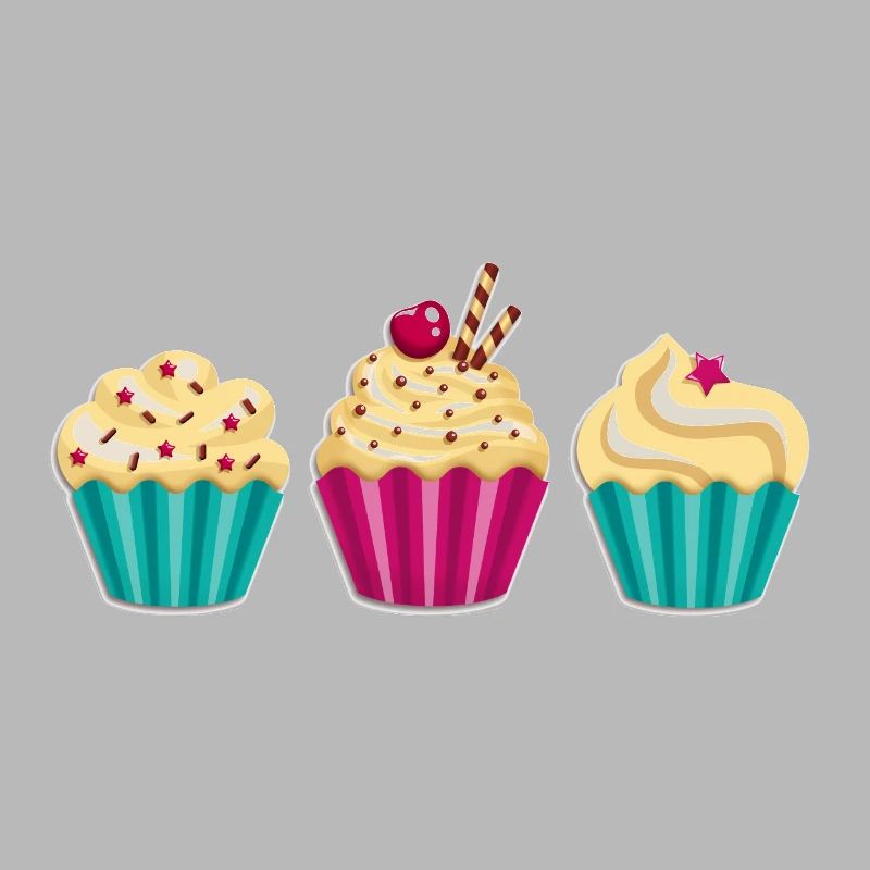 Cupcake - Muffin - Donut - Eis - Schokolade - DD