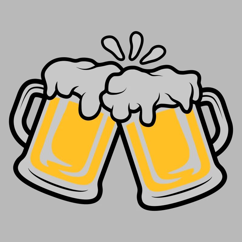 Cruches à bière grillée