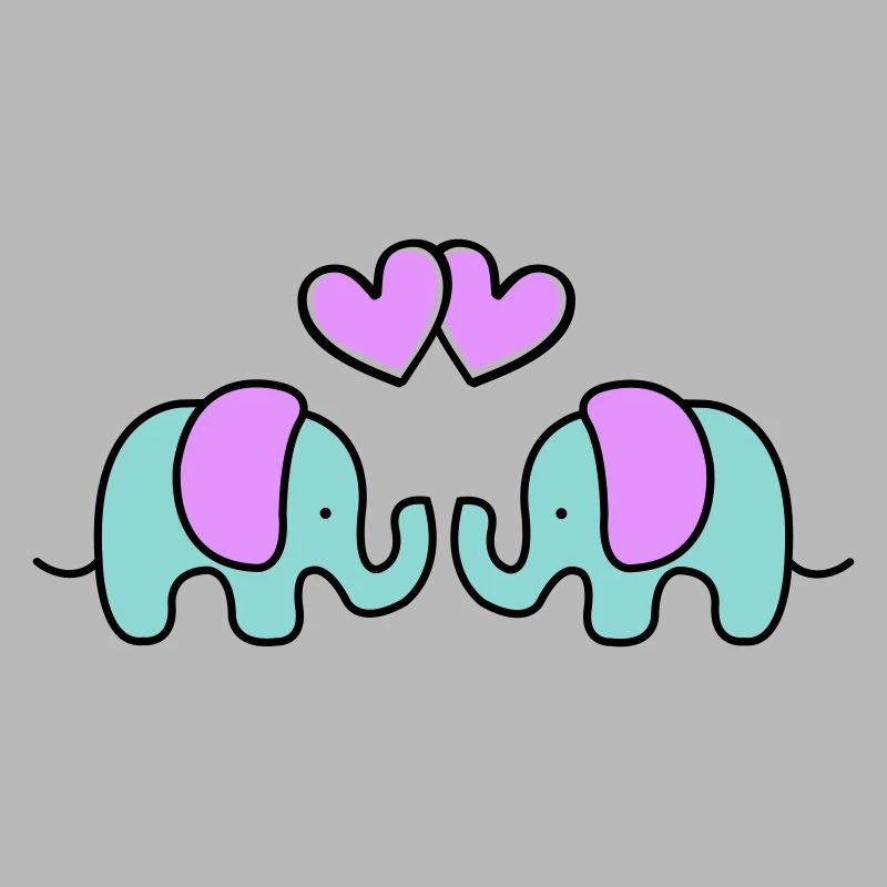 Bébés éléphants