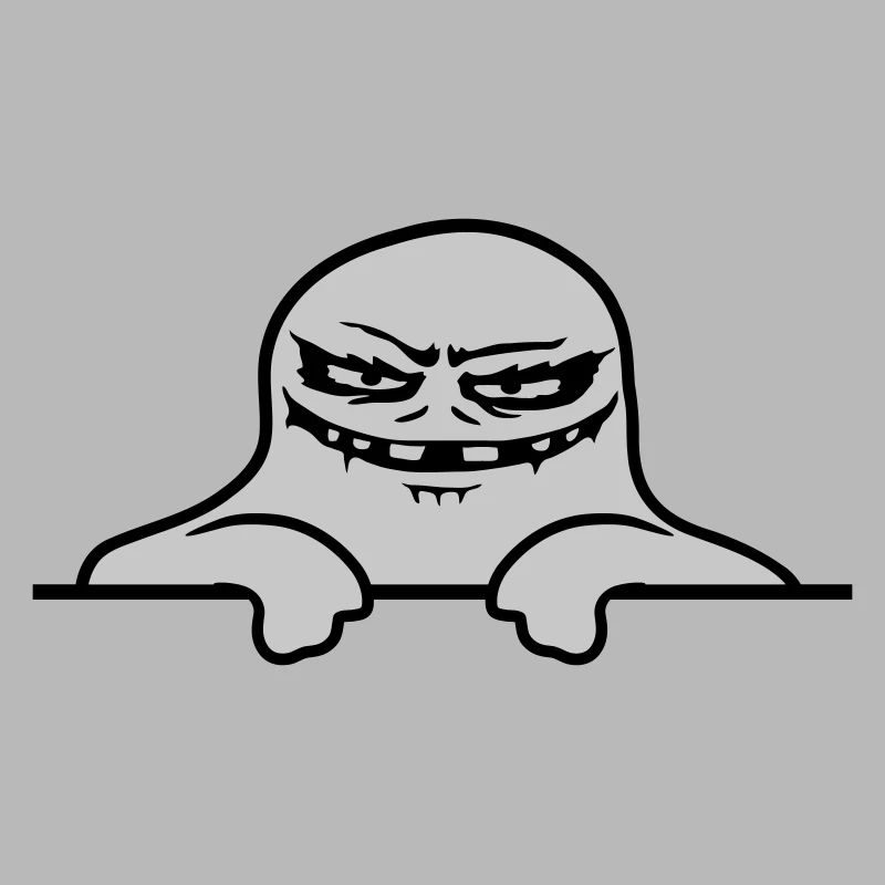 Mauer Geist Comic Monster