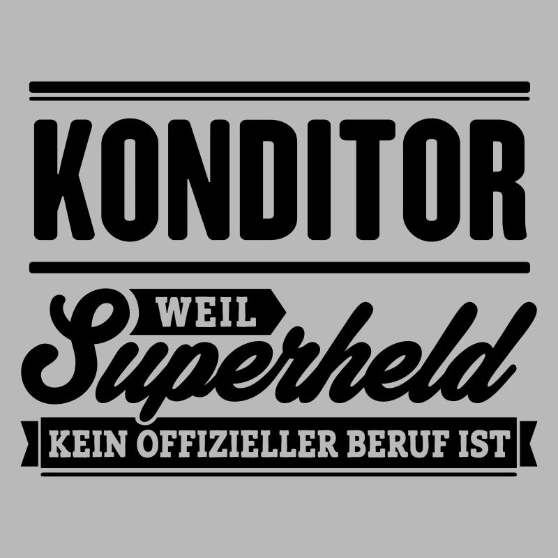 Superheld Konditor