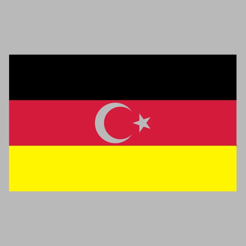 German Turkish flag