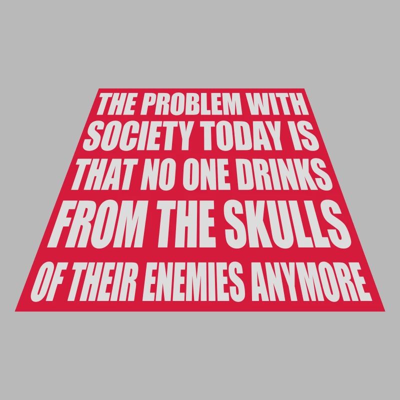 drinks from enemies skulls