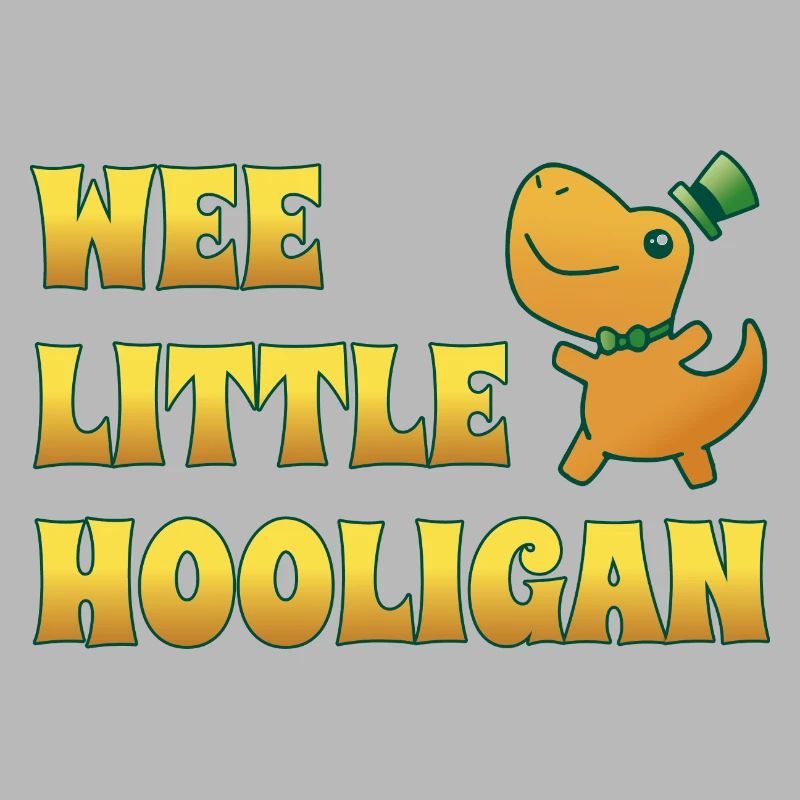 Wee Lil Hooligan Kinder St Patrick s Day Jungen Mädchen