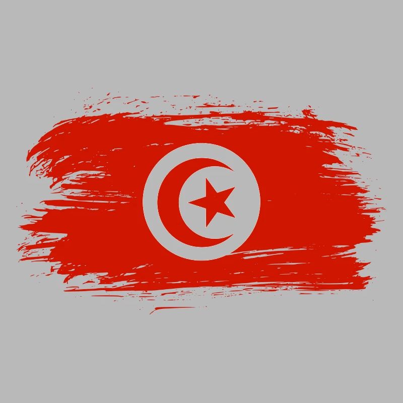 Drapeau drapeau tunisien