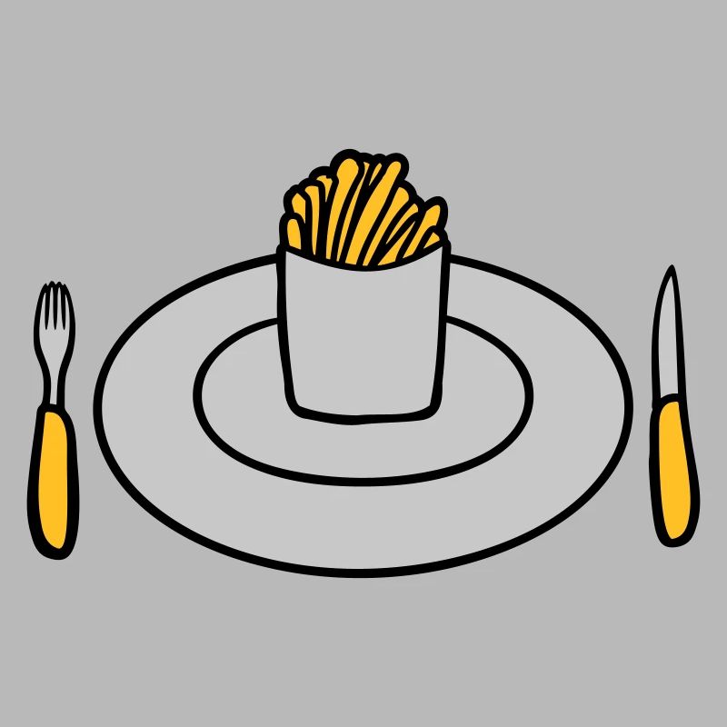 Teller Pommes Frites