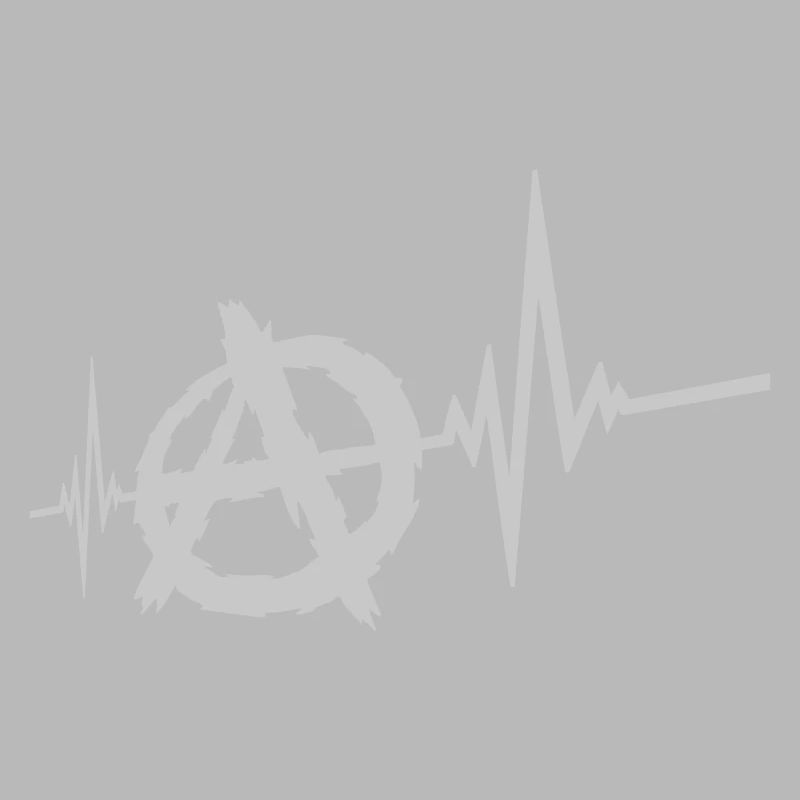 Frequency anarchy symbol logo