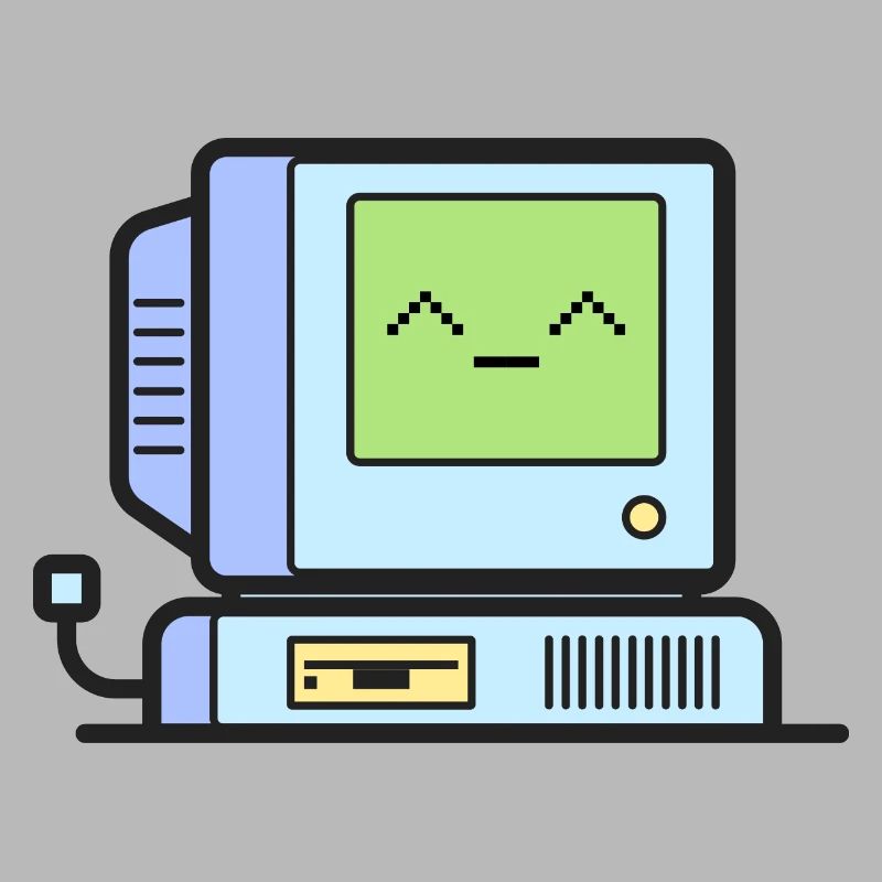 Happy Retro Computer