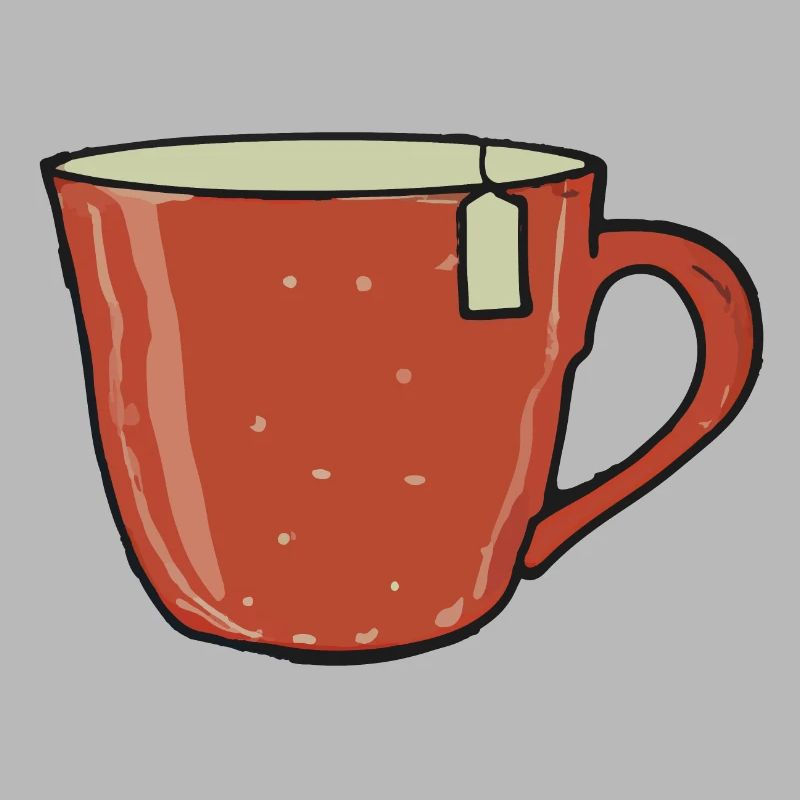 Tea Cup Tea Drinker Gift Idea