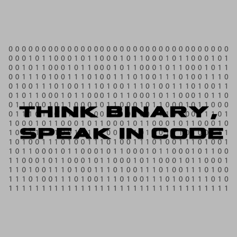 Think binary - speak in code³