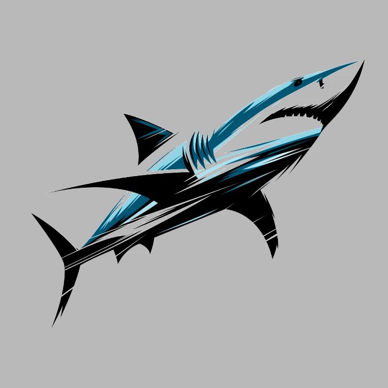 Requin en mouvement